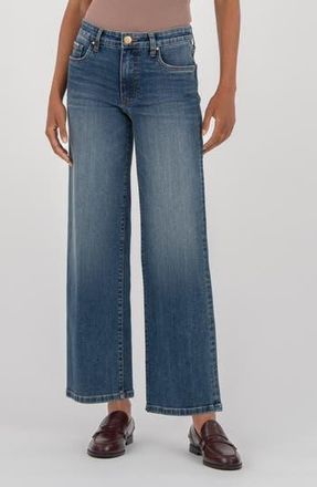 Kut from the Kloth High Waist Wide Leg Jeans in Historical at Nordstrom Rack, Size 12