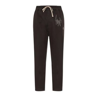 Rick Owens Sweatpants, unisex, Brown, Size: XS Drawstring Jogger