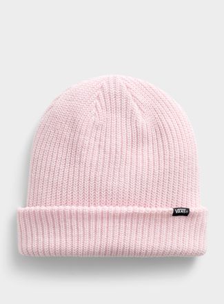 Vans Womens Reverse-logo rib-knit Tuque Hat