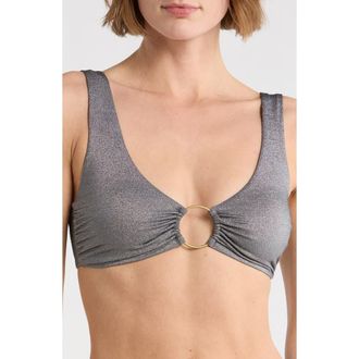 Vitamin A Skylar Bikini Top in Twilight at Nordstrom Rack, Size X-Small