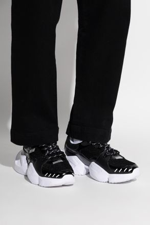 Versace Jeans Couture Sports Shoes With Logo, Mens, Black
