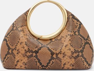 Jacquemus Le Petit Calino Mini leather tote bag