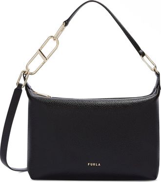 Furla Teia Leather Satchel in Nero at Nordstrom Rack