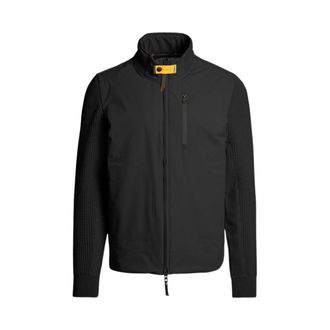 Parajumpers Zorba Full-Zip Cardigan - Heren - Jassen - Zwart - Maat: S Nylon