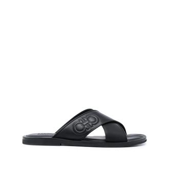 Ferragamo Crossover Strap Sandals