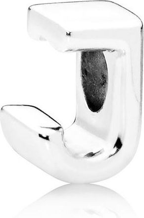 Pandora Letter J Silver Charm