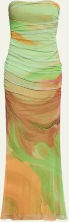 Retrof&ecirc;te Isadore Strapless Ruched Dress