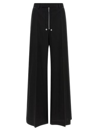 Rick Owens Black Cotton Womens Pants