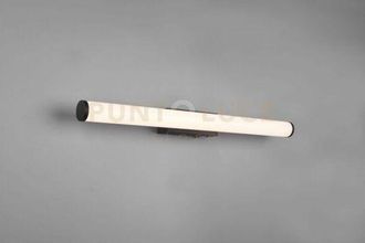 Trio MATTIMO H2O APPLIQUE DA BAGNO LED 6,5W 680lm, 3000K NERO IP44 CON INTERRUTTORE L. 60,4CM