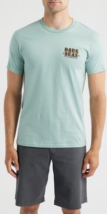 Dark Seas Crab King Graphic T-Shirt in Dusty Blue at Nordstrom, Size Small