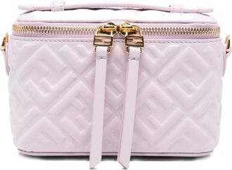 Fendi Shoulder Bags, female, Pink, Size: ONE SIZE Vanity Mini Bag