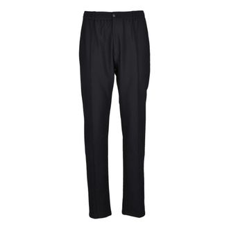 Emporio Armani Slim-fit Trousers, male, Black, S, Slim-fit Trousers