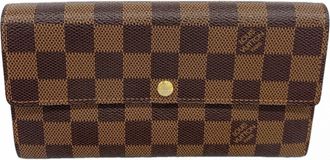 Louis Vuitton Ebene Long Wallet (Bi-Fold) (Pre-Owned)