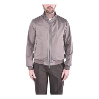 Moorer Manetti-Wk Bomberjack - Heren - Jassen - Bruin - Maat: 6XL Zijde