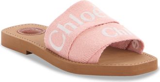 Chloé Woody Slide Sandal in Light Rosewood at Nordstrom, Size 10Us