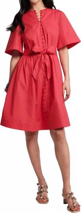 Frances Valentine Nancy Dress In Red
