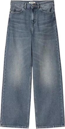 Carhartt Work in Progress Jane Pant - Dames - Loose Fit Jeans - Blauw - W26 - Katoen - Jeans
