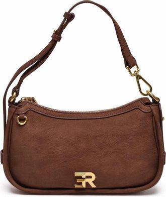 Ermanno Scervino Angelica Shoulder Bag with Gold-Tone Hardware and Adjustable Strap