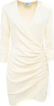 Blugirl Wrap Dress With Deep V-Neckline