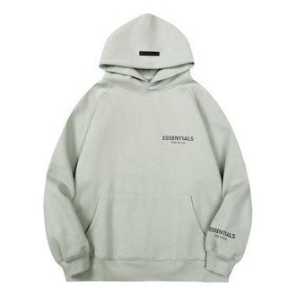 Fear of God x SSENSE Pullover Hoodie Green Concrete 192SU212116F