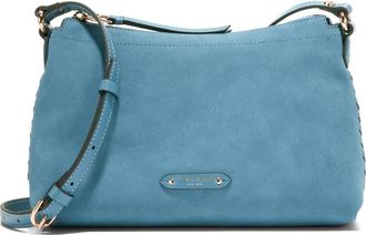 Cole Haan Isabella Crossbody Bag in Provincial Blue Suede at Nordstrom
