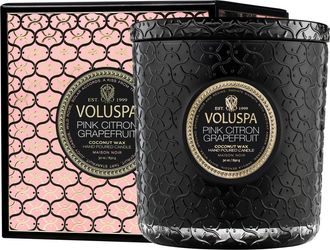 Voluspa Pink Citron Grapefruit Boxed Luxe Candle at Nordstrom