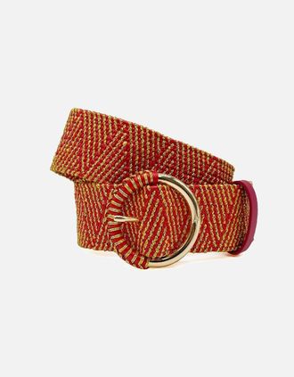 Nooki Design Womens Linda Belt - Coral - Pink/Orange/Red - Size: SM