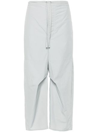 Christophe Lemaire Pantalon met trekkoord - Grijs