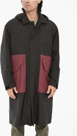 Woolrich Two-Tone Coat DELAWARE with Hood size Xxs