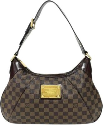 Louis Vuitton Pre-owned Thames GM Schoudertas - Dames - Vintage Schoudertas - Bruin - ONE Size - Vintage