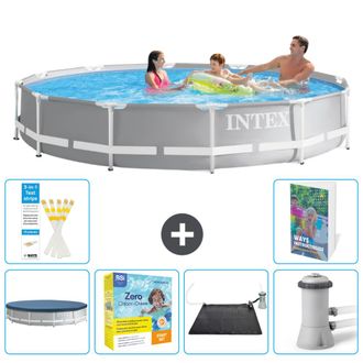 Intex Piscina Prism Frame Redonda - 366x76 Cm - 7-piezas S60