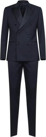 Lardini Single Breasted Suits - Heren - Business pakken - Blauw - M - Kostuums
