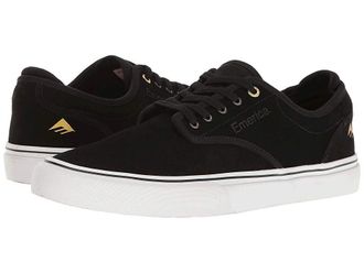 Emerica Wino G6 Mens Skate Shoes Black/White : 10.5 D - Medium, Canvas/Suede
