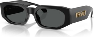 Versace Womens 55mm Black Sunglasses VE4489U-536087-55