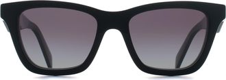 Prada Butterfly Womens Black Grey Gradient PRC07S - One Size