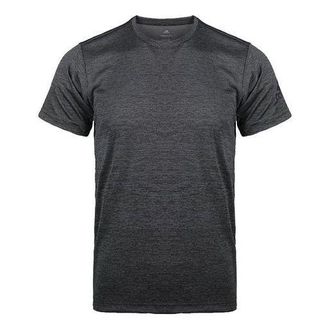adidas FreeLift gradi Gradient Training Sports Short Sleeve Black Gray DZ8497