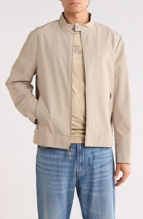 Calvin Klein Stretch Woven Golf Jacket in Vintage Khaki at Nordstrom Rack, Size Xx-Large