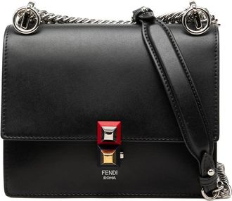 Fendi Pre-owned Fendi Small Leather Kan I Crossbody Ladies G11T0XXWAB84UY7Y