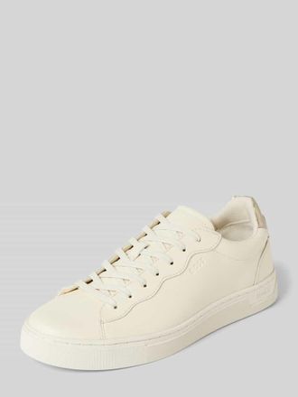 HUGO BOSS Sneaker mit Label-Print Modell Rhys in Offwhite, Größe 36