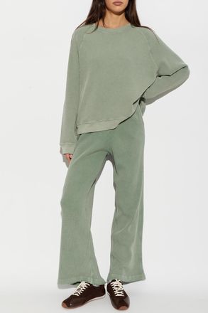 American Vintage Loose-fit Sweatshirt, Womens, Green