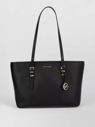 Michael Kors tote bag buckle detail double handles