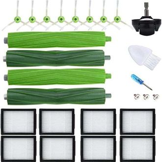 OEM Cepillo Principal, Filtro Hepa, Cepillo Lateral, Bolsa Para Polvo, Compatible Con Repuestos Para Aspiradoras Robot Irobot Roomba I7 I7+ I8 E5 E6 Serie