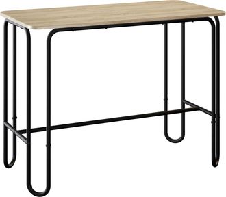 vidaXL Mesa De Comedor 100 X 50 X 75 Cm Madera De Ingenier&iacute;a Vidaxl