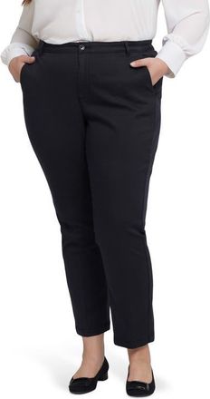 NYDJ Sadie Slim Pants in Black at Nordstrom, Size 18W