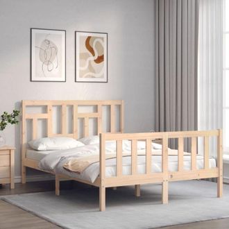 vidaXL Bed Frame without Mattress 120x200 cm Solid Wood Pine vidaXL
