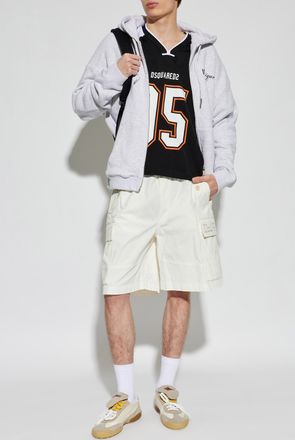 Dsquared2 Cargo Shorts, Mens, White