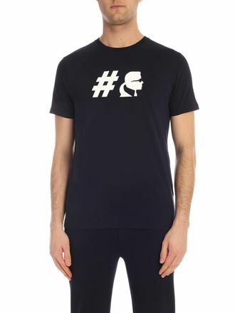 Karl Lagerfeld Kameo T-shirt in blue