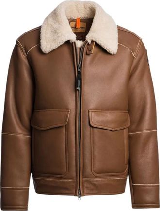 Parajumpers Rodney Special Jacket - Heren - Jassen - Beige - Maat: S Leer