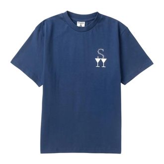 Service Works T-Hemden - Heren - Tops - Blauw - Maat: L Katoen