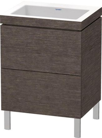 Duravit Duravit - Lavabo Para Muebles L-cube C-bonded Con Base De Pie